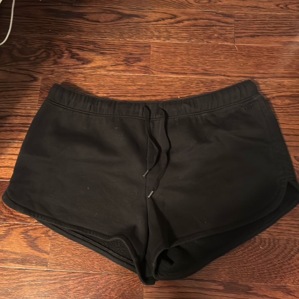 Black comfy sweatshorts
